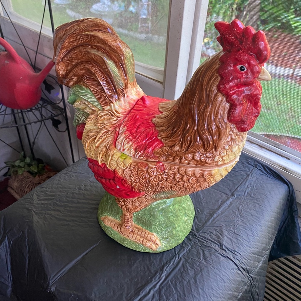 Oneida Rooster Cookie Jar